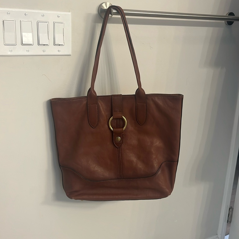 Leather Frye hobo